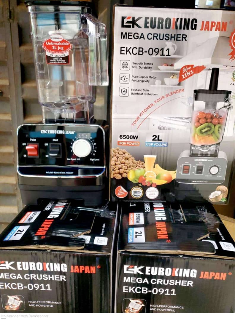 Euroking Blender - N85,000 + FREE DELIVERY