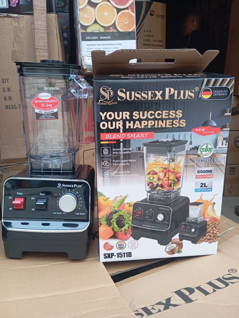 Sussex Plus Blender - N86,000 + FREE DELIVERY