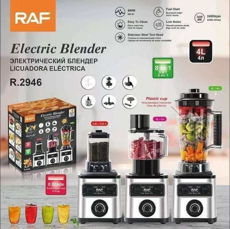 RAF 8 in 1 Full Copper Electric Blender R.2946 - N118,000 + FREE DELIVERY