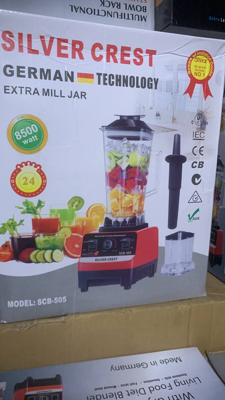 Silver Crest Blender - N45,000 + FREE DELIVERY