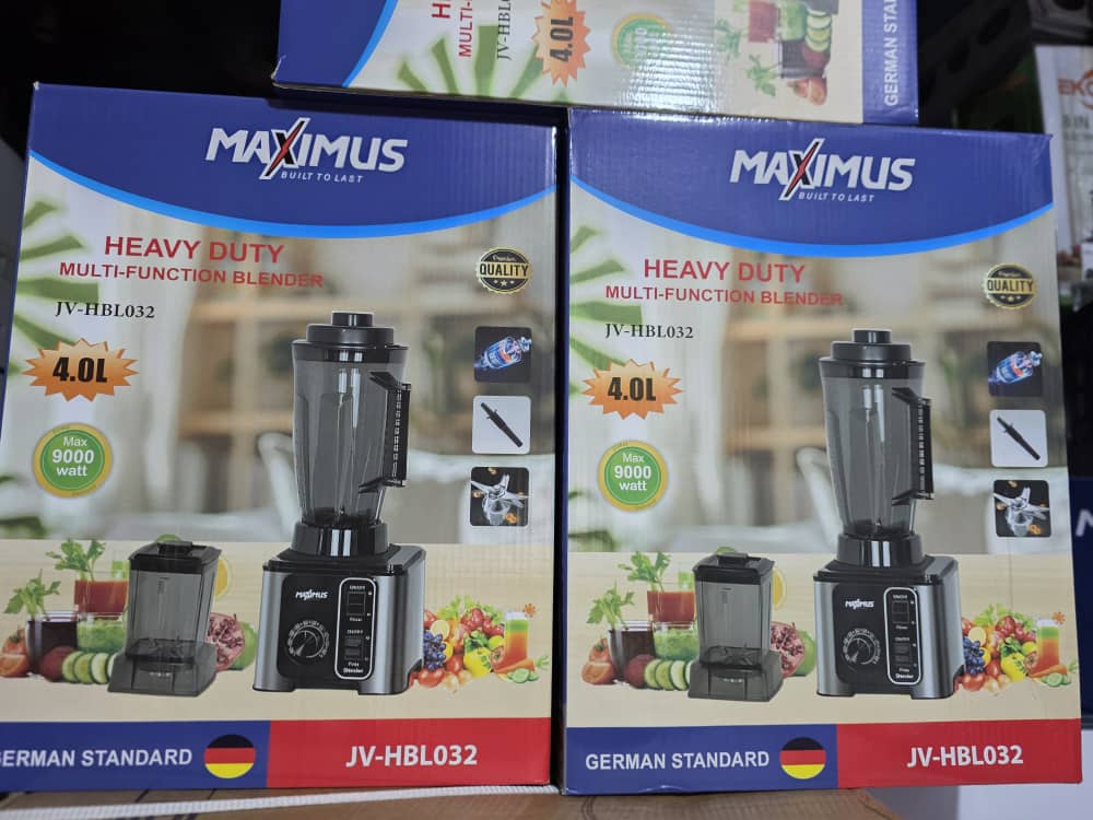 Maximus Blender 4.0Ltr - N69,000 + FREE DELIVERY